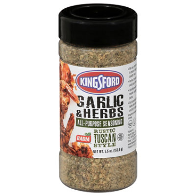 Kingsford Seasoning All Purpose Garlic & Herbs - 5.5 Oz - Image 2