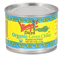 Macayo Organic Green Chiles Roasted & Peeled Diced - 4 Oz