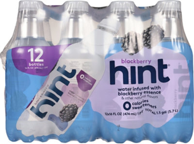 hint Water Infused With Blackberry - 12-16 Fl. Oz. - Image 6