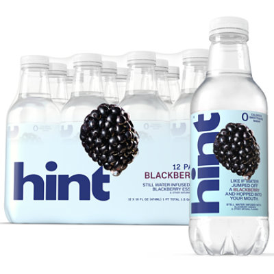 hint Water Infused With Blackberry - 12-16 Fl. Oz. - Image 2