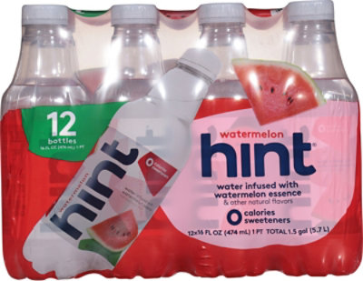 hint Water Infused With Watermelon - 12-16 Fl. Oz. - Image 5