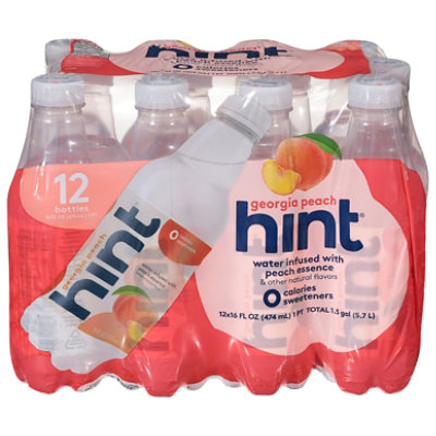 hint Water Infused With Peach - 12-16 Fl. Oz. - Image 3