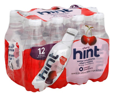 hint Water Infused With Cherry - 12-16 Fl. Oz.
