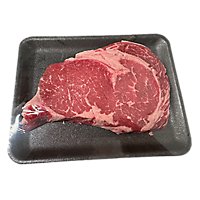 Glatt Kosher Beef Ribeye Steak Boneless - 0.75 LB - Image 1