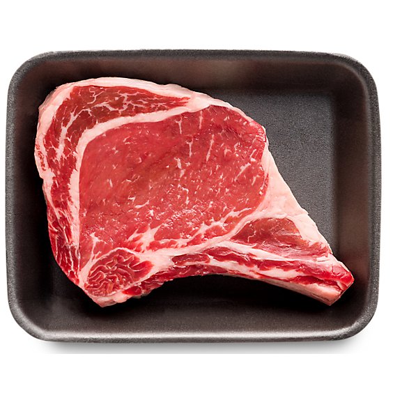 Glatt Kosher Beef Rib Steak Bone In - 1 LB