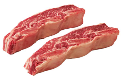 Glatt Kosher Beef Flanken Style Short Ribs - 1.5 Lb - Image 1