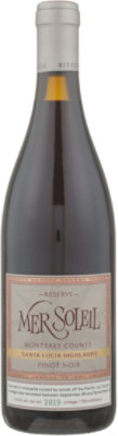 Mer Soleil Barrel Wine Reserve Pinot Noir Sta Lucia Highlands - 750 Ml - Image 1