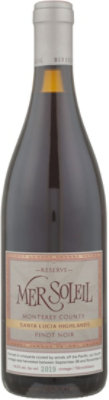 Mer Soleil Barrel Wine Reserve Pinot Noir Sta Lucia Highlands - 750 Ml
