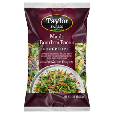 Taylor Farms Maple Bourbon Bacon Chopped Salad Kit - 12.8 Oz