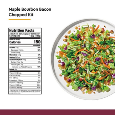 Taylor Farms Maple Bourbon Bacon Chopped Salad Kit Bag - 12.8 Oz - Image 4