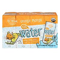 Rethink Kids Orange Mango Water - 8-6.75 Fl. Oz. - Image 1