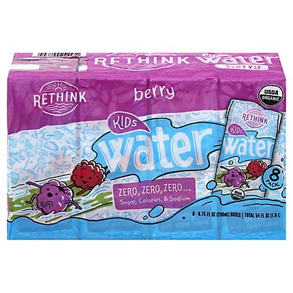Rethink Kids Berry Water - 8-6.75 Fl. Oz. - Image 3