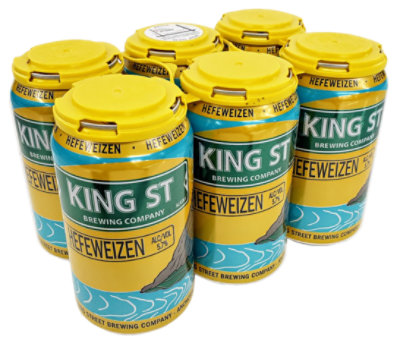 King Street Hefe In Cans - 6-12 Fl. Oz. - Image 1