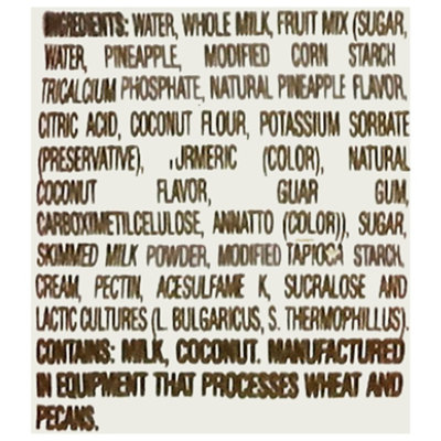 Yoplait Pina Colada Smoothie - 7 Oz - Image 4