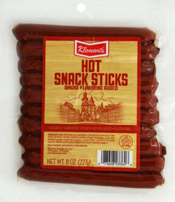 Klements Snack Sticks Hot Pack - 8 Oz - Image 2