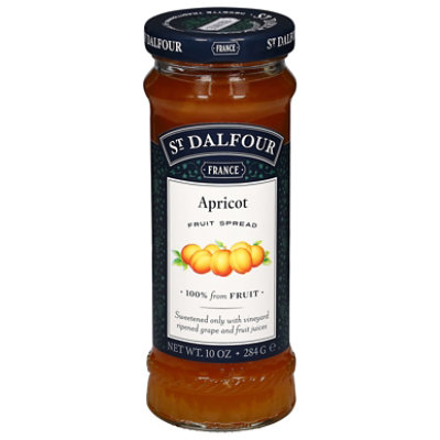 St. Dalfour Fruit Spread Thick Apricot Jar - 10 Oz - Image 3