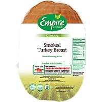 Deli Kosher Empire Smoked Turkey Breast - 0.50 Lb - Image 1