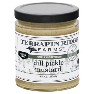 Terrapin Ridge Farms Dill Pickle Mustard - 8 Fl. Oz.