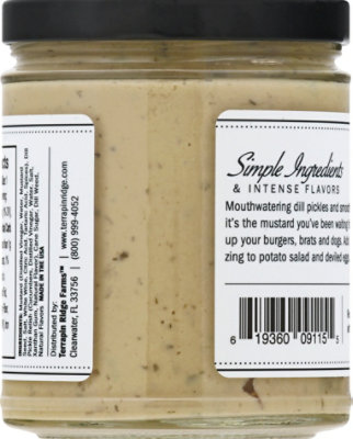 Terrapin Ridge Farms Dill Pickle Mustard - 8 Fl. Oz. - Image 6