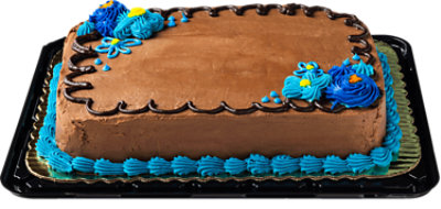 1/4 Sheet 1 Layer Decorated Cake So - Image 1