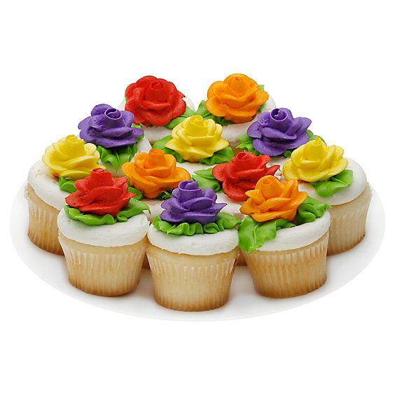 Bakery Cupcakes Flavor Iced 12 Count
