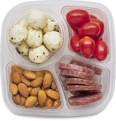 ReadyMeals Mozzarella Tomato Salami Quad Ready2Eat - Each - Image 1