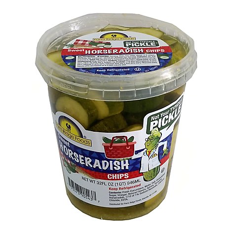 Farm Ridge Sweet Horseradish Pickles - 32 Oz