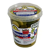 Farm Ridge Sweet Horseradish Pickles - 32 Oz - Image 1