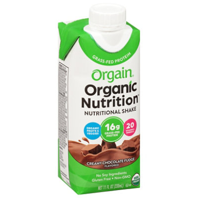 Orgain Shake Choc Fudge Rtd - 11 Oz - Image 2