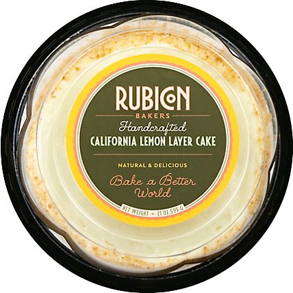 Rubicon Bakers California Lemon Cake 6in - Each - Image 2