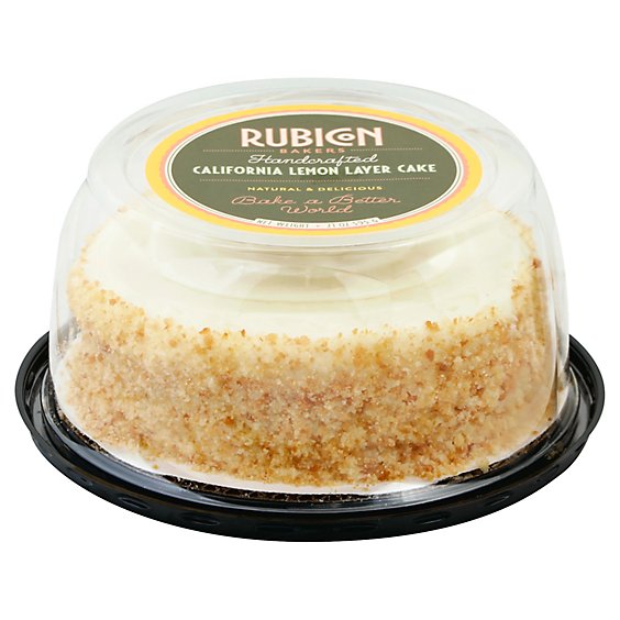 Rubicon Bakers California Lemon Cake 6in - Each