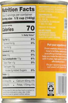 Signature SELECT Mango Diced In Juice - 15 Oz - Image 5