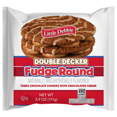 Little Debbie Round Fudge Snack Cakes - 3.9 Oz - Image 1