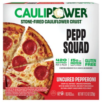 CAULIPOWER Uncured Pepperoni Frozen Pizza - 12 Oz - Image 2