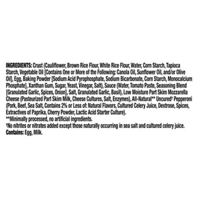 CAULIPOWER Uncured Pepperoni Frozen Pizza - 12 Oz - Image 4