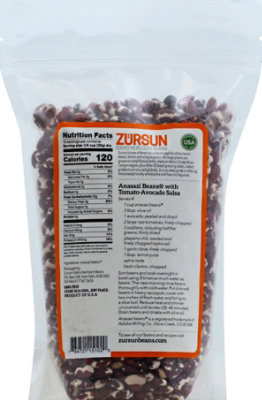 Zursun Heirloom Beans Anasazi Beans - 1.5 Lb - Image 3