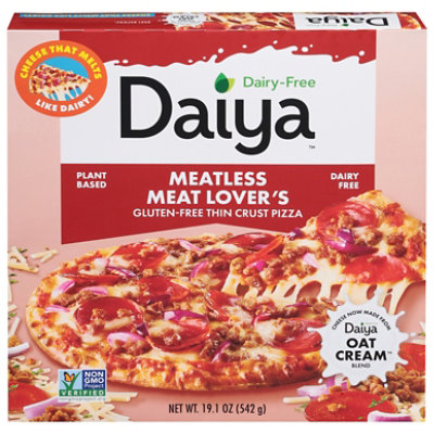 Daiya Dairy Free Meatless Meat Lovers Gluten Free Pizza - 19.1 Oz - Image 2