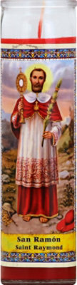 Eternalux Candle St Raymond Red - Each - carrsqc