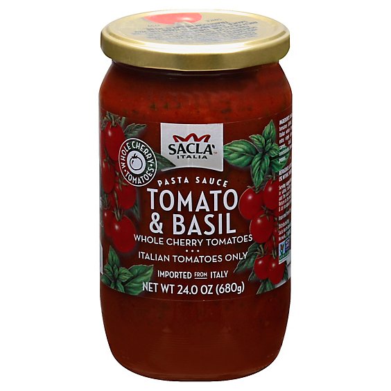 Sacia Tomato Cherry N Basil - 24 Oz