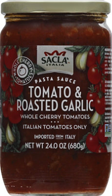 Sacia Tomatos Cherry Rstd Garlc - 24 Oz - Image 2