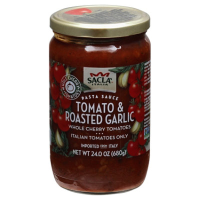 Sacia Tomatos Cherry Rstd Garlc - 24 Oz - Image 1