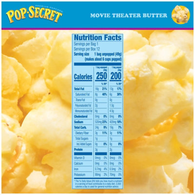 Pop Secret Movie Theater Butter Microwave Popcorn 12 Count - 1.75 Oz - Image 4