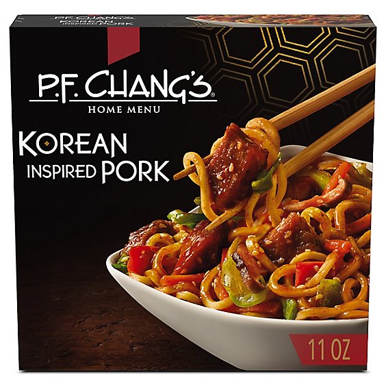 P.F. Chang's Home Menu Korean Inspired Pork Noodle Bowl Frozen Meal - 11 Oz