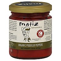 Matiz Navarro Peppers Organic Piquillo Jar - 7.6 Oz - Image 1