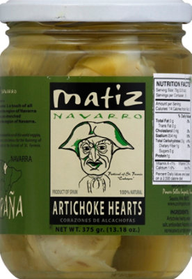 Matiz Navarro Artichoke Hearts Jar - 13.18 Oz - Image 2