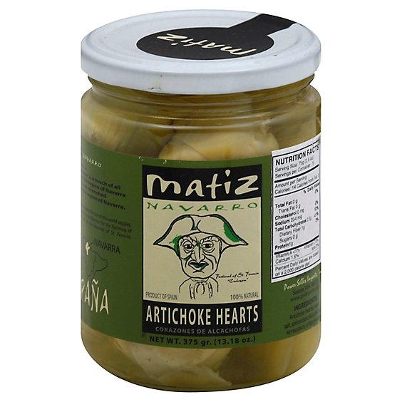 Matiz Navarro Artichoke Hearts Jar - 13.18 Oz