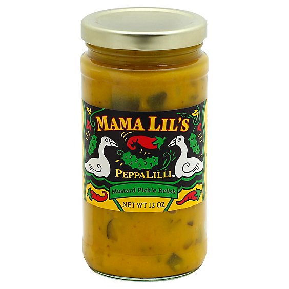 Mama Lils Peppalilli Mustard Relish - 12 Oz