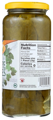 Roland Grape Leaves - 16 Oz - Image 3