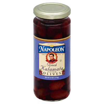 Napoleon Olives Pitted Kalamata Greek Jar - 6 Oz - Image 1