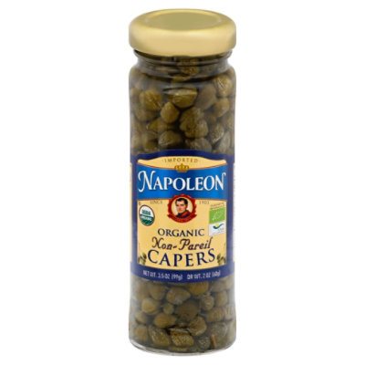 Napoleon Capers Organic Jar - 3.5 Oz